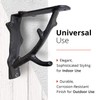 NACH Rustic Branch Black Shelf Brackets 7 inch, Decorative Shelf