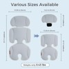 Momcozy Breathable Stroller Seat Liner | Universal Adjustable Soft Pad