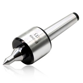 Yunnergo MT2 MT3 60 Degree CNC Revolving Live Center High Accuracy 0.0002" for Lathe Wood Metal Turning Tool (MT3)