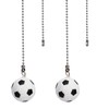 GORGECRAFT Ceiling Fan Pull Chain, 14.17 inches Soccer Light Pull