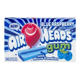 Airheads Blue Raspberry Candy - 14ct (Pack of 18)