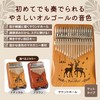 Petitbell Kalimba Complete Beginner Set, Stand, with Sheet Score, Premium