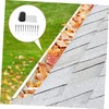 KONTONTY 1set Plastic Gutter Mesh Guard for Garden Protection Multi-Functional