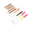 12pcs Dreadlocks Tool Set Dreadlocks Crochet Hook Hair Locking Tool