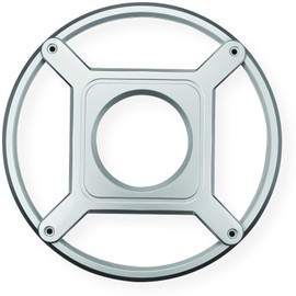 Jensen RG10SS Removable Marine Audio Silver Grille for use with Jensen MSW10 Universal 10" Marine Grade Subwoofer