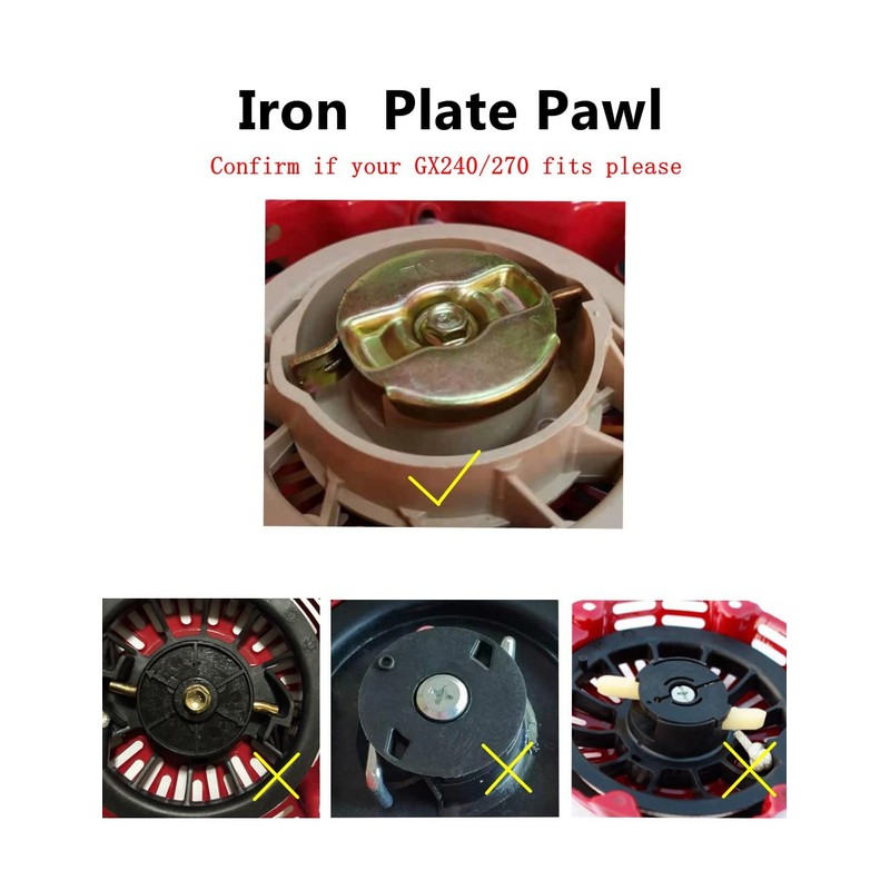 YAMAKATO GX270 Recoil Pull Starter w/Pull Cord for Honda and