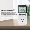 KETOTEK Electricity Usage Monitor Plug Digital Watt Meter Electrical Power