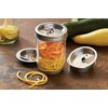 Jarware 3 in 1 Mason Jar Spiralizer Lid, Wide Mouth,