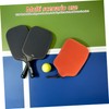 GANAZONO 2 Pcs Paddle Covers Racket Case Zipper Sports Ball