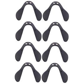 OHPHCALL 2sets Glasses Nose Pads Glasses Pads Nose Riding Glasses Nose Protector Nose Cushions for Glasses Sunglass Nose Pads Eyeglass Nose Bridge Cycling Nose Pads Bike Glasses Metal 4pcs*2