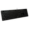 B.FRIENDIT Wired USB Keyboard, Comfortable Quiet Chocolate Keys, Durable Ultra-Slim