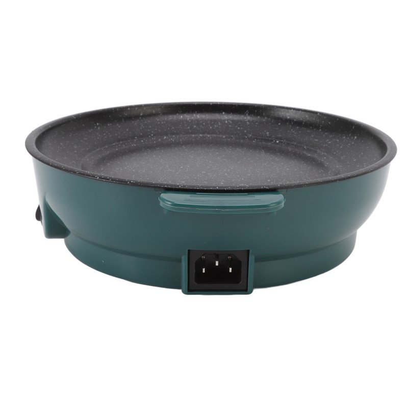 Electric Grill Pot 22cm Large Caliber Nonstick Multifunctional Electric Grill