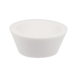 sourcing map Grinding Wheel 3 Inch 80 Grits Aluminum Oxide Cup Abrasive Wheels, White Corundum for Hardened Steel, Grinding Machine