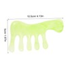 WOONEKY Scalp Gua Sha Massage Comb Resin Scalp Massager for