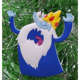 Adventure Time Christmas Tree Ornament Set Featuring Finn and Friends - Unique Shatterproof Plastic Design