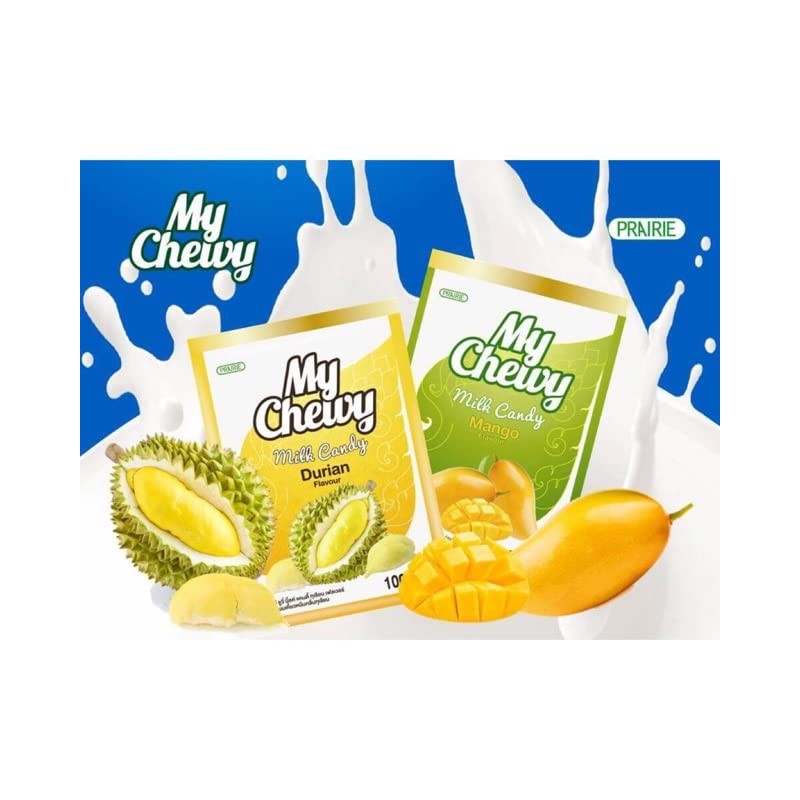 My Chewy Mango Milk Candy (100 Counts, 12.69 Oz) Tropical