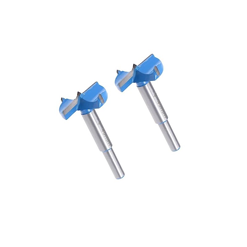 MACHSWON 2PCS Forstner Drill Bits Tungsten Carbide Wood Hole Saw