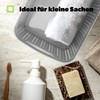 KADAX Plastic Storage Basket Storage Box Basket for Storage Bathroom
