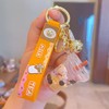 DIKIMO Cute Boba Bear Keychain Kawaii Bubble Tea Liquid Floating