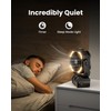 27H Work Hours Rechargeable Camping Fan, Portable Battery Operated Desk