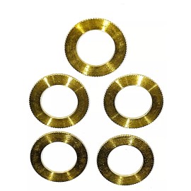 Pro Right industry 5 Pack of Adapter Bushings Converts 1" down to 5/8" for saw blades