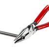 KNIPEX 08 21 185 SB Needle-Nose Combination Pliers Plastic Coated