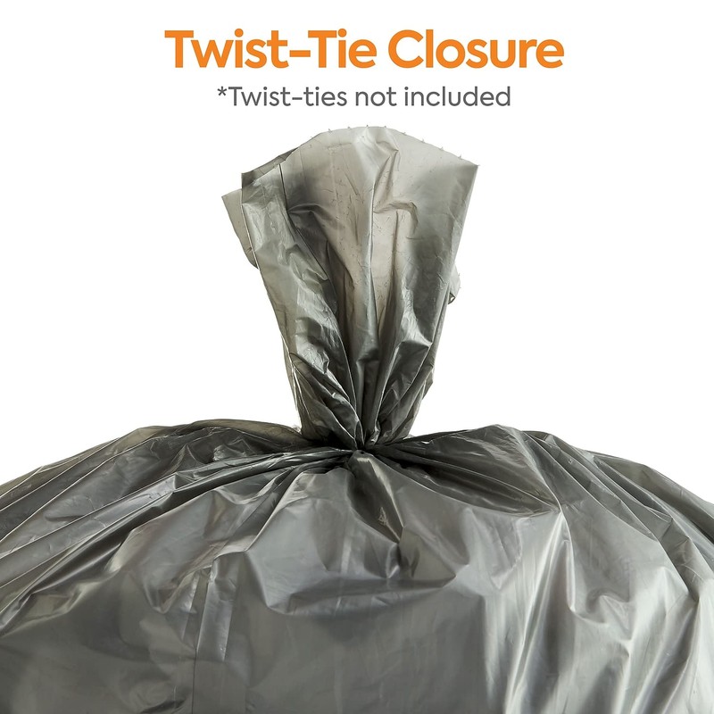 STAPLES COASTWIDE 814894 Trash Bags 40-45 Gallon 39X47 Low Density