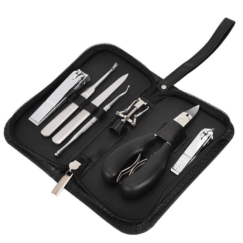 7pcs Ingrown Toenail Correction Tools Kit Stainless Steel Pedicure Foot