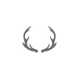 Pack of 3 Mule Deer Antlers Stencils Made from 4 Ply Mat Board 16x20, 11x14, 8x10