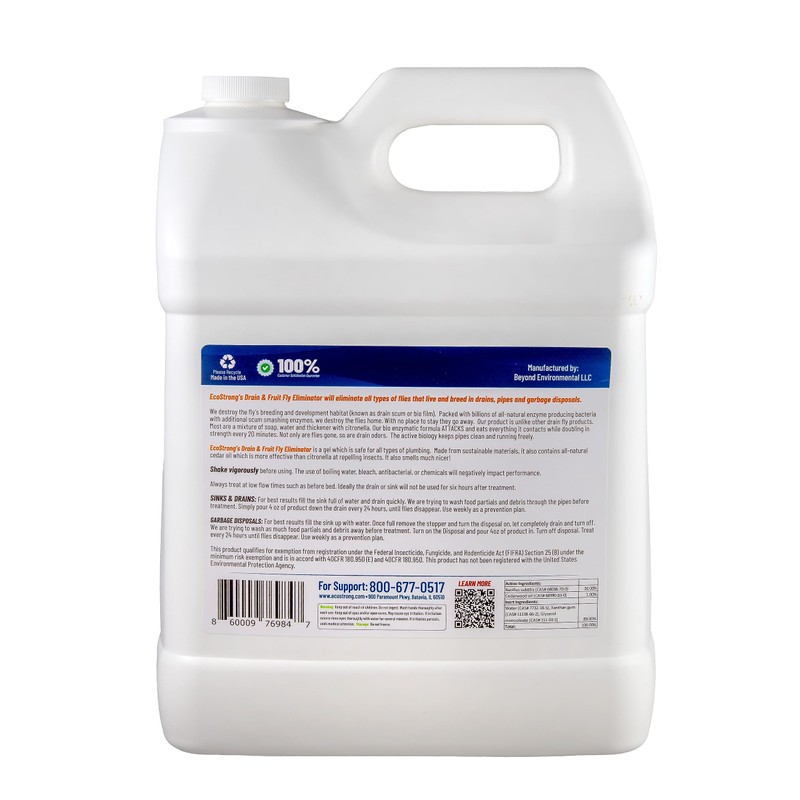 Fruit Fly Drain Treatment | Drain Fly Eliminator | Eliminates