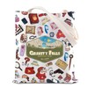Gravity Cartoon Characters Inspired Tote Bag Twins Pines Mysteries Shack