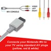 AV Cable for Wii Wii U, TENINYU 6FT Composite 3