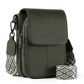 TAN.TOMI Small Crossbody Bags for Women, Small Purses for Women with Card Slots Phone Purse mit Adjustable Strap