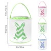 AOUTACC 3 Pack Easter Bunny Baskets, Easter Egg Hunt Bunny