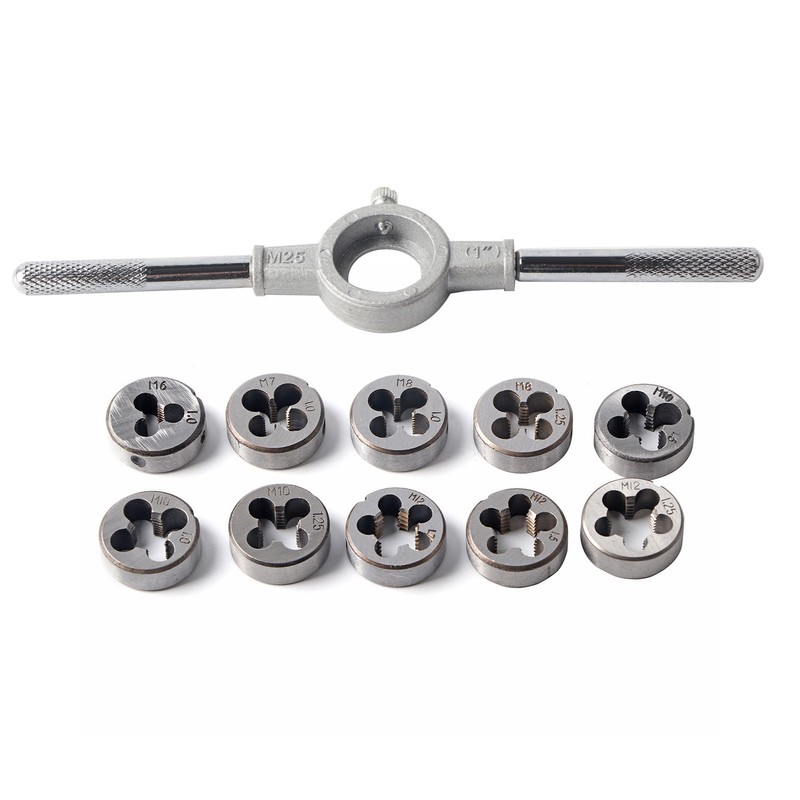 Screw Thread Tap Die Set External Thread Cutting Hand Tool