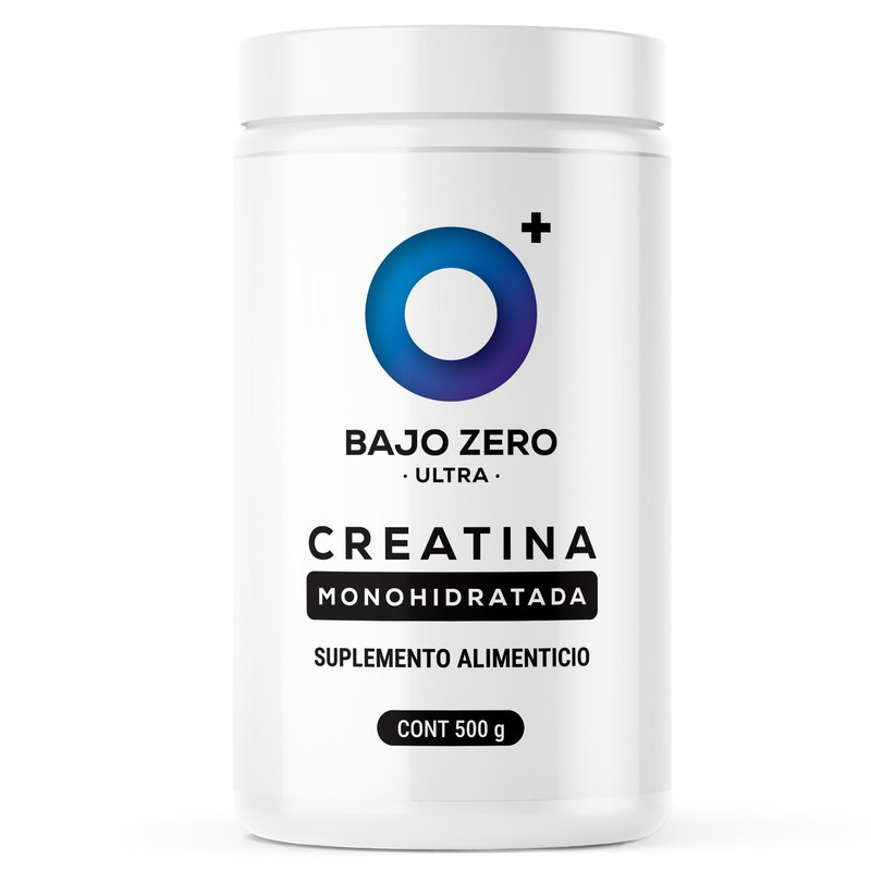 Bajo Zero Ultra Creatina Monohidratada en Polvo - Creatina para