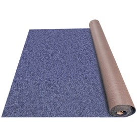 Happybuy 6 ft x 36 ft Deep Blue Marine Carpet for Boats Waterproof - 0.18" Thick Indoor Outdoor Rug Carpet Roll for Home Patio Porch Deck