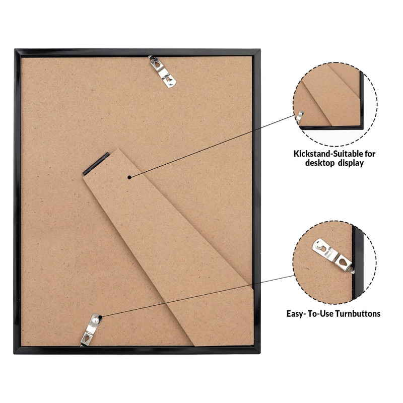 LaVie Home 16x24 Picture Frame for Wall Display, 16x24 Black