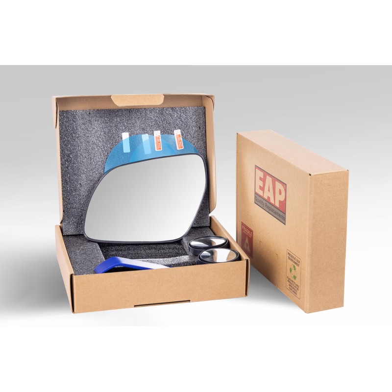 EAP Driver Side Mirror Glass Compatible with Hyundai Venue 2020-2024,