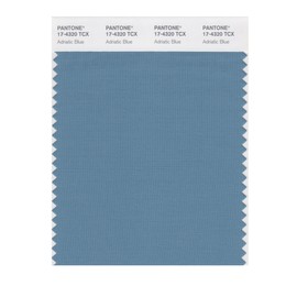 PANTONE Smart 17-4320X Color Swatch Card, Adriatic Blue