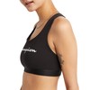 Champion Women's Absolute Eco Sports Bra (Retired, Black Color Script,