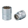 Kyoto Machine Tools (KTC) Socket 12 Angle, B3-11/16W-H, Size: 11/16 inch (11/16 mm) Drive: 0.37 inch (9.5 mm)