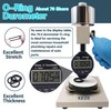 KEZE 400 Pcs Hydraulic O-Ring Flat Face Fittings 9 Size