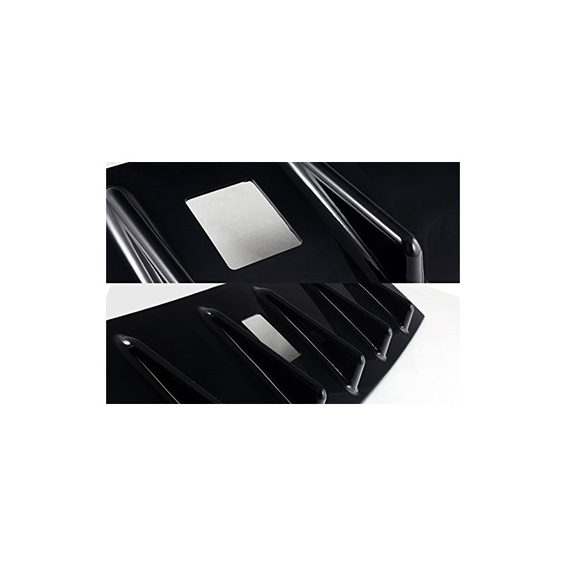 EPARTS Shark Fin Rear Roof Vortex Visor Spoiler Wing Fit