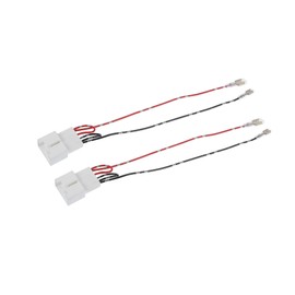 Hihaha 2 Pcs Car Speaker Connector Wire Harness Adapter Connectors Durable Material