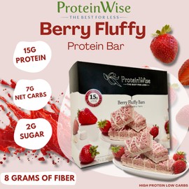 Proteinwise - Berry Fluffy Protein Bar - 7/Box
