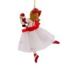 Kurt Adler 5-1/2-Inch Resin Clara Nutcracker Suite Ornament