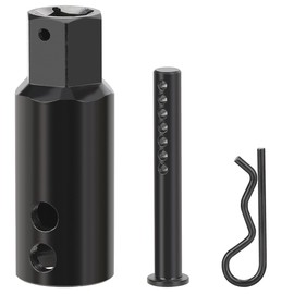 WYNNsky Heavy-Duty Trailer Jack Drill Adapter, Used with 1/2’’ Drive Adapter or 1’’ Socket