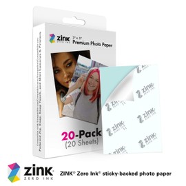 Zink Zink Premium-Fotopapier, 5,1 x 7,6 cm, kompatibel mit Polaroid Snap, Snap Touch, Zip und Mint-Kameras und Druckern