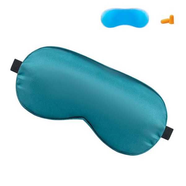 GenXenon Sleep Eye Mask with Reusable Cold Compress Ice Pack